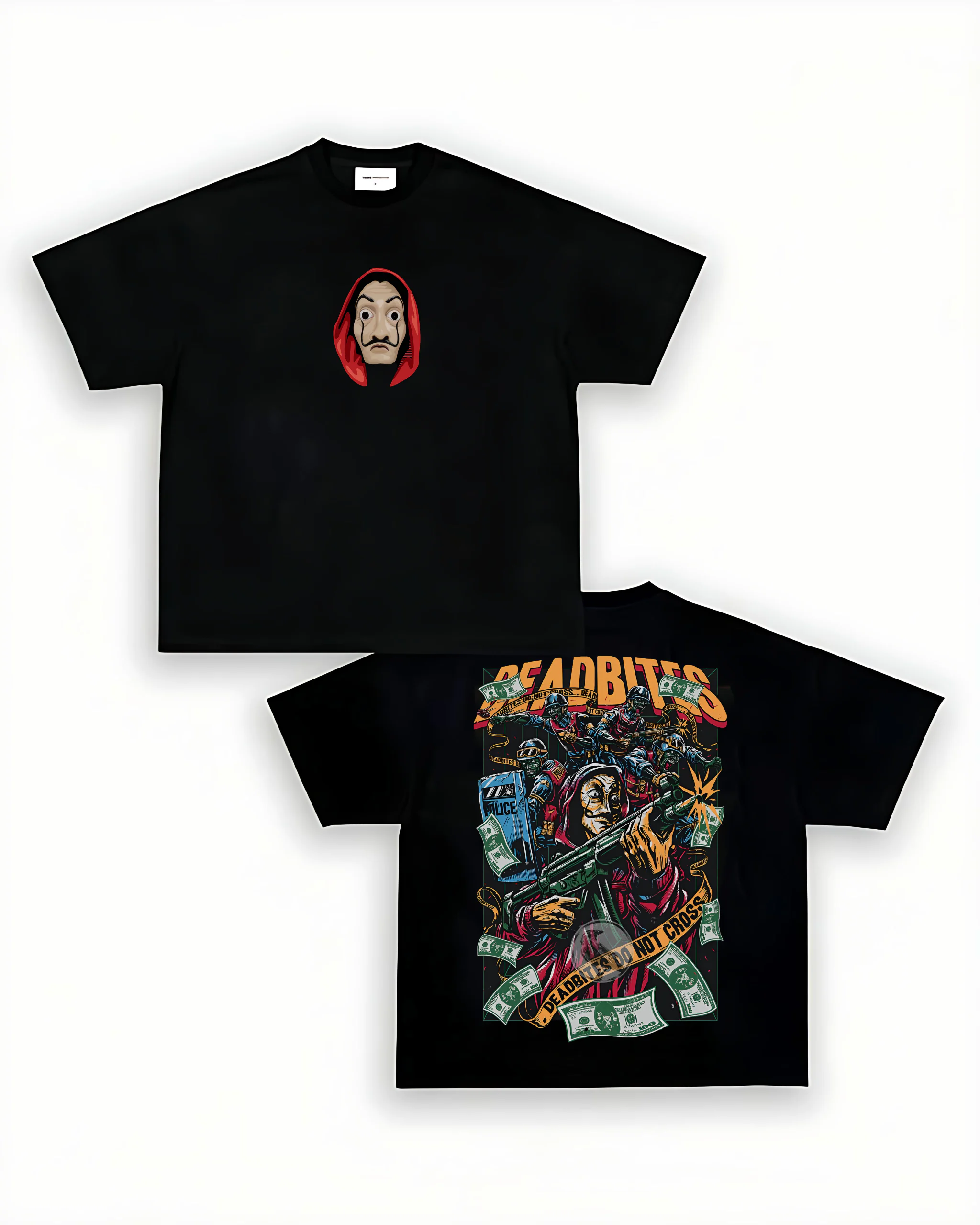 Round Neck Money Heist Fan tee