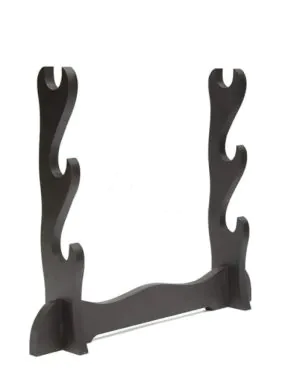 Three Layer Wooden Katana Stand