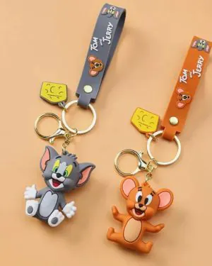 Tom and Jerry Keychain Set